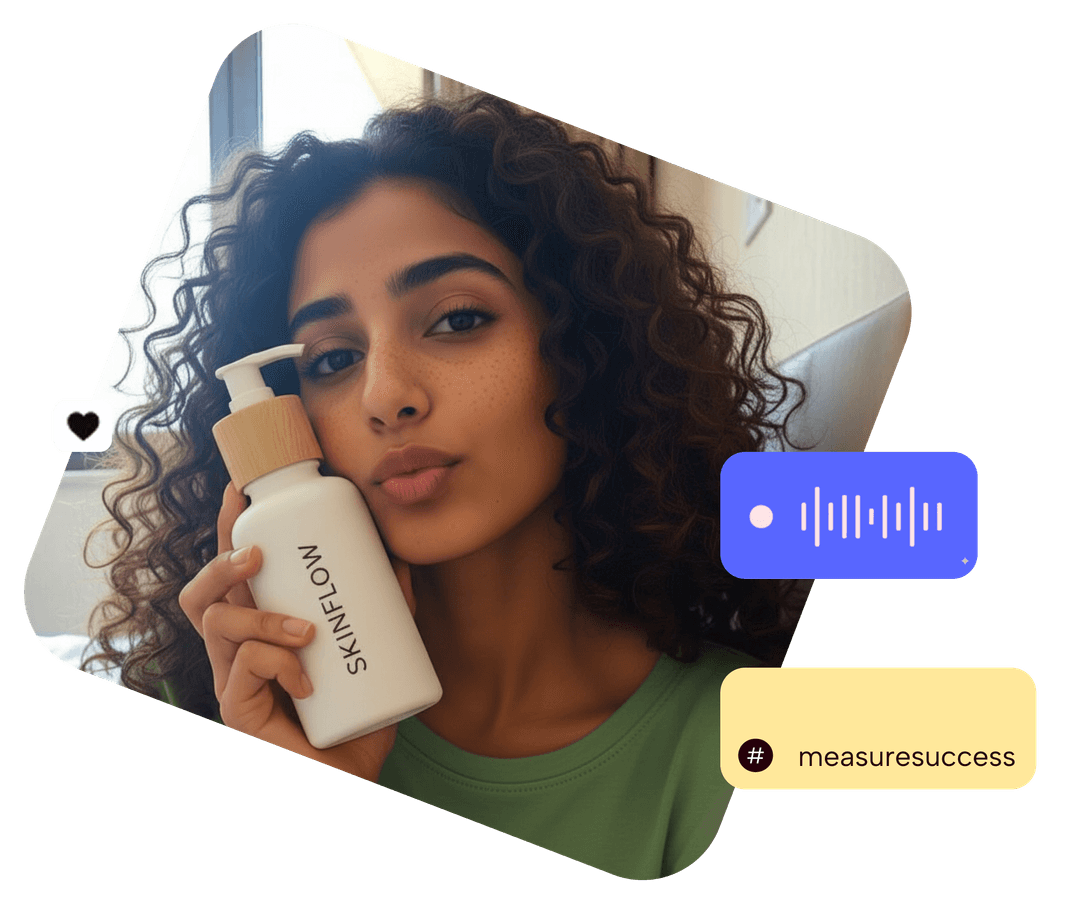 a girl holding a lotion
